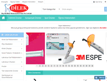 Tablet Screenshot of dilekdismedikal.com.tr